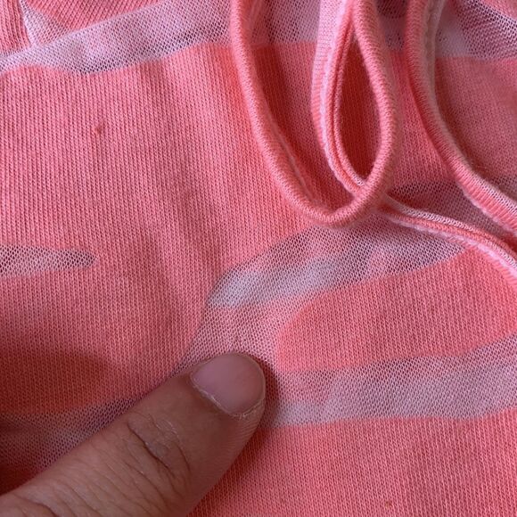 Free People Sheer Zebra Stripe Tank Size XS - Picture 7 of 11